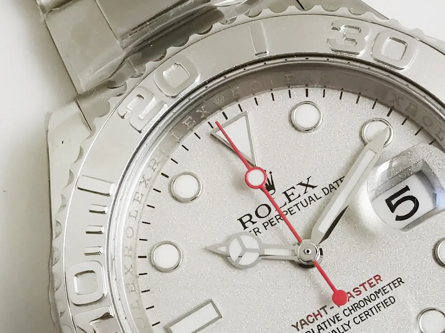 View 3 of Rolex Yacht-Master 40 Rolesium Platinum Dial 116622-0002