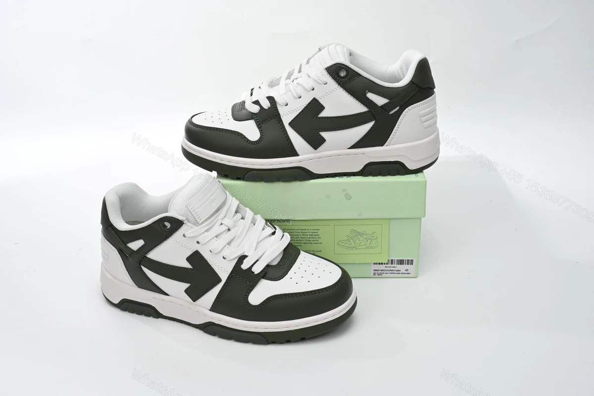 OFF-WHITE Out Of Military Green White OLIA18 9S23LEA00 15901 — view 2