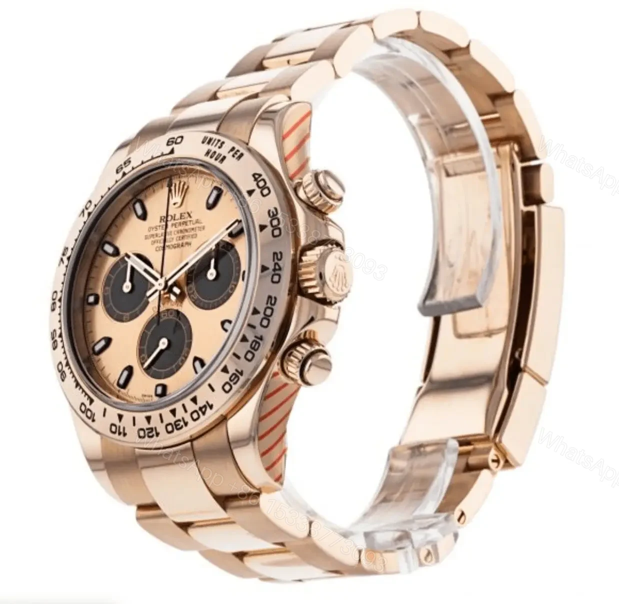 View 9 of Rolex Daytona Rose Gold Swiss Made Clone 116505/1