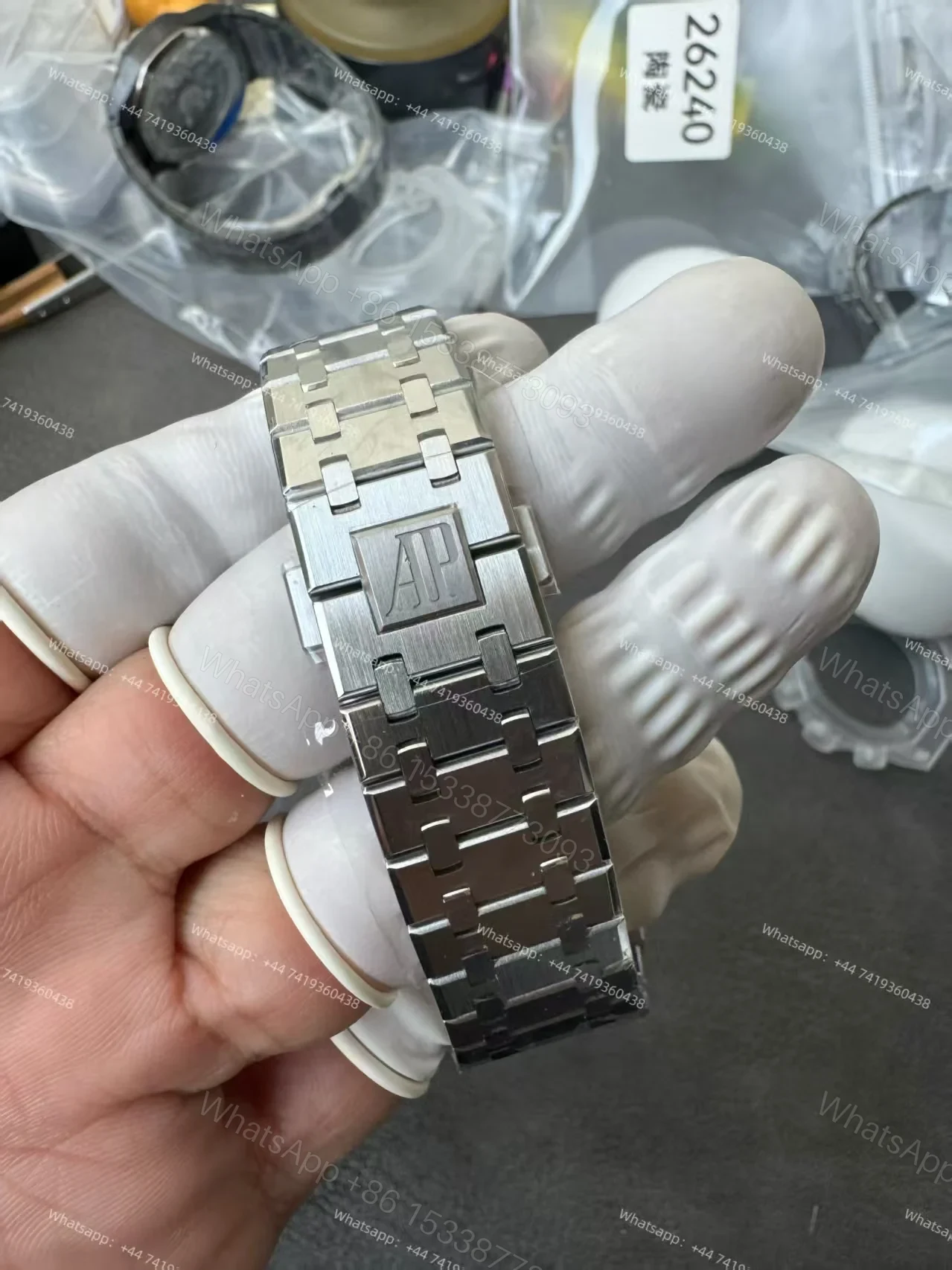 View 16 of Audemars Piguet Royal Oak Chronograph 26240 Series Selfwinding Chronograph Best Super Clone