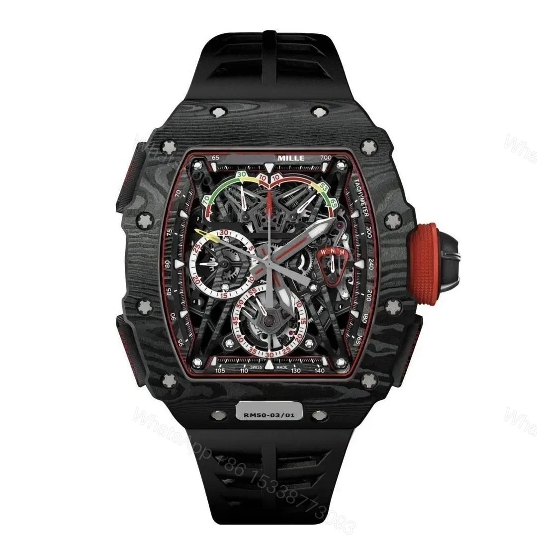 View 8 of Richard Mille Swiss Made Clone RM 50-03 Mclaren F1