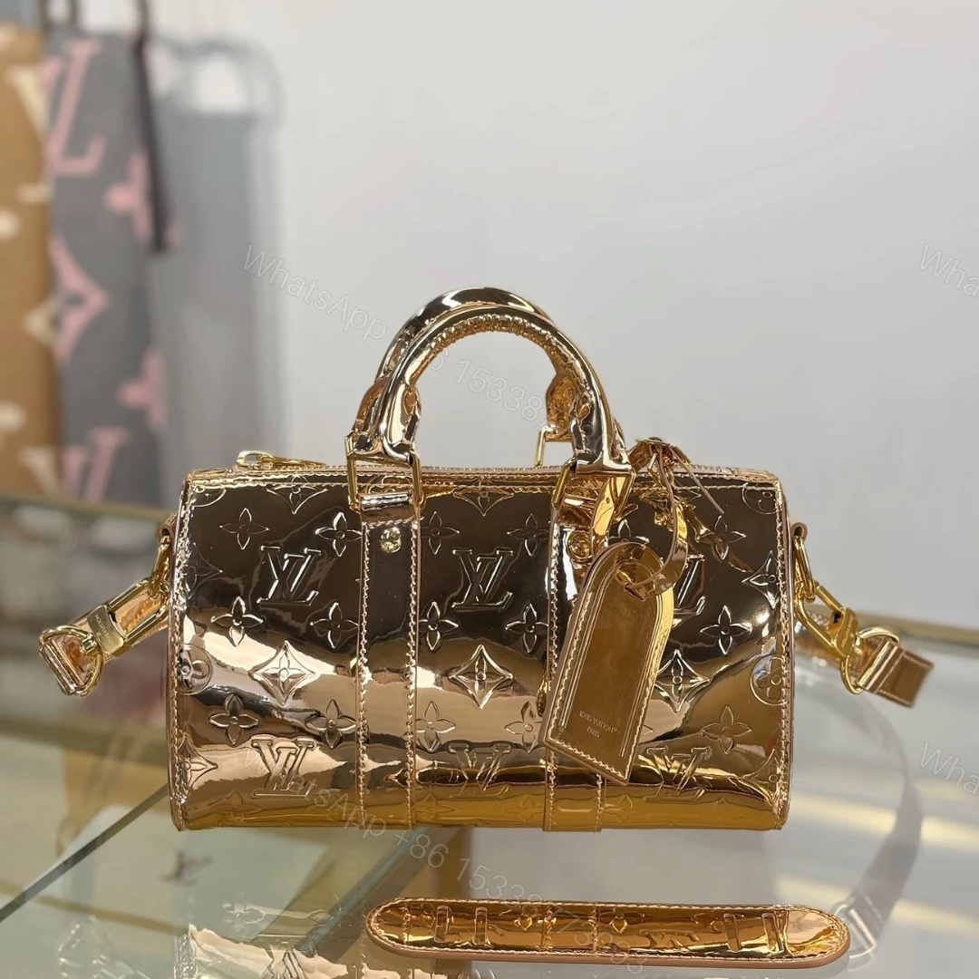 Louis Vuitton Limited Edition Gold Monogram Miroir Speedy 30 bag — view 1