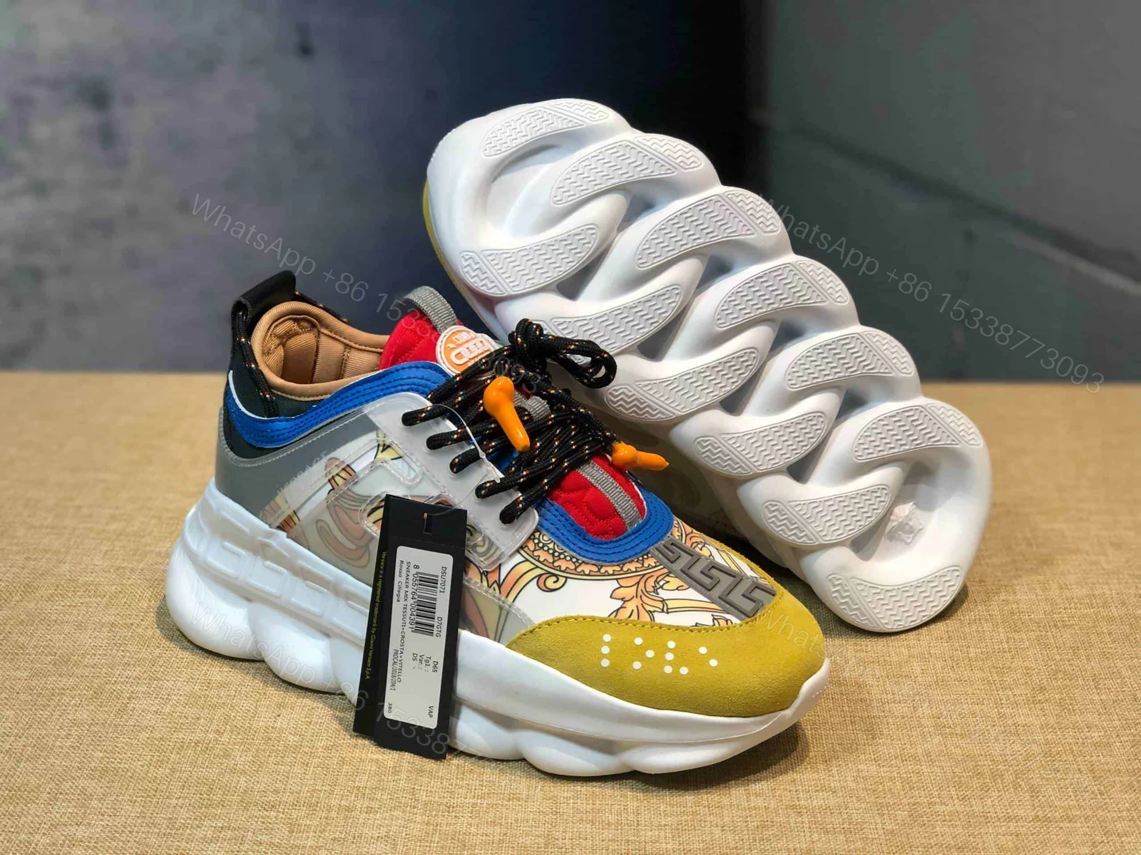 View 4 of VERSACE CHAIN REACTION SNEAKER VS 52