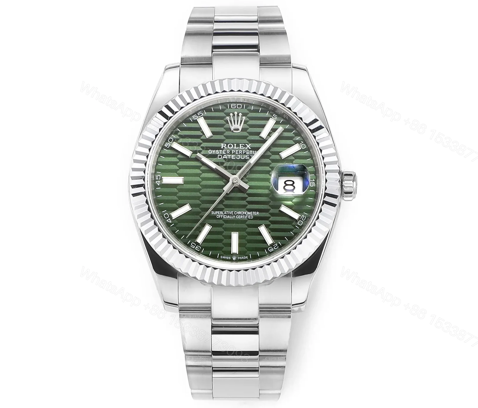 RM Factory Clean Factory DDF Green Classic Datejust 41mm Watch — view 1