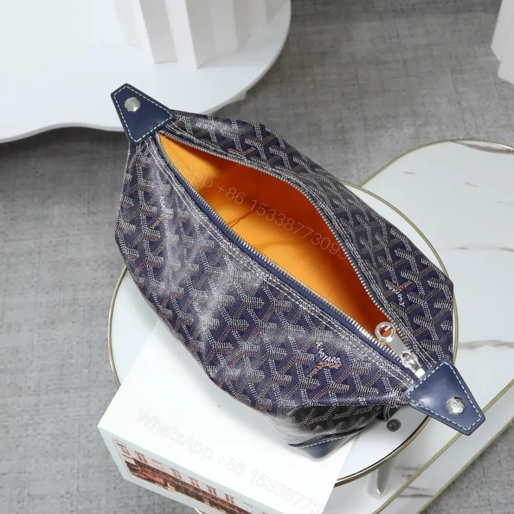 View 6 of 高仿Goyard*BOEING3旅行洗漱包化妝包深藍免檢版