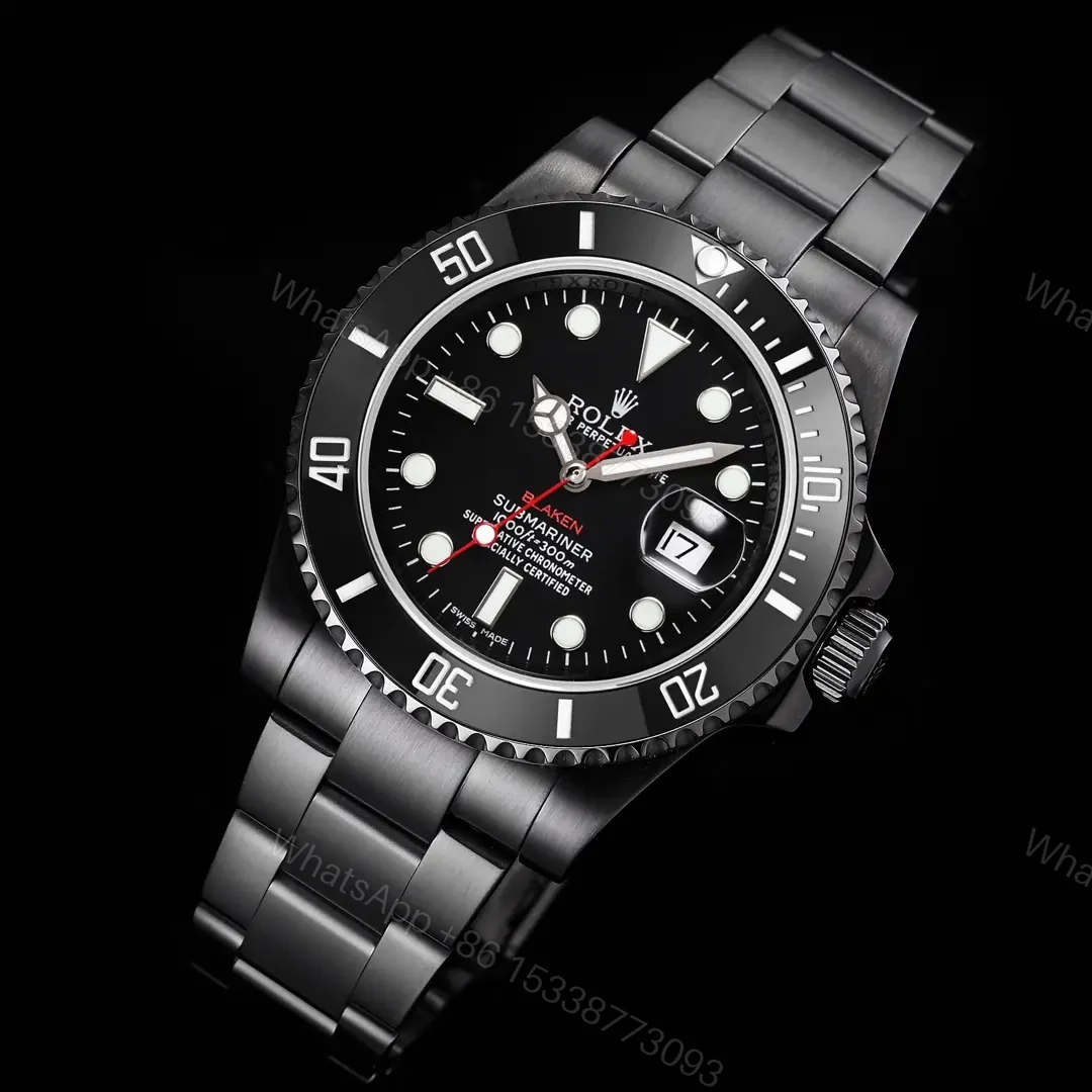 View 7 of BT Factory Clean Factory IPK Blaken Black Submariner Watch