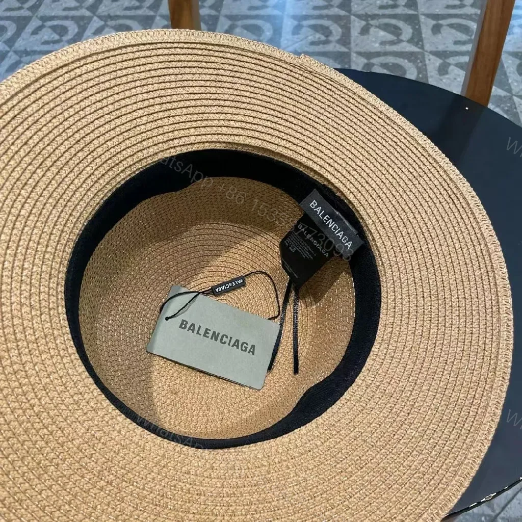 View 3 of Straw Fed Hat: Luxe, Sun-Ready Comfort, Classic Fedora