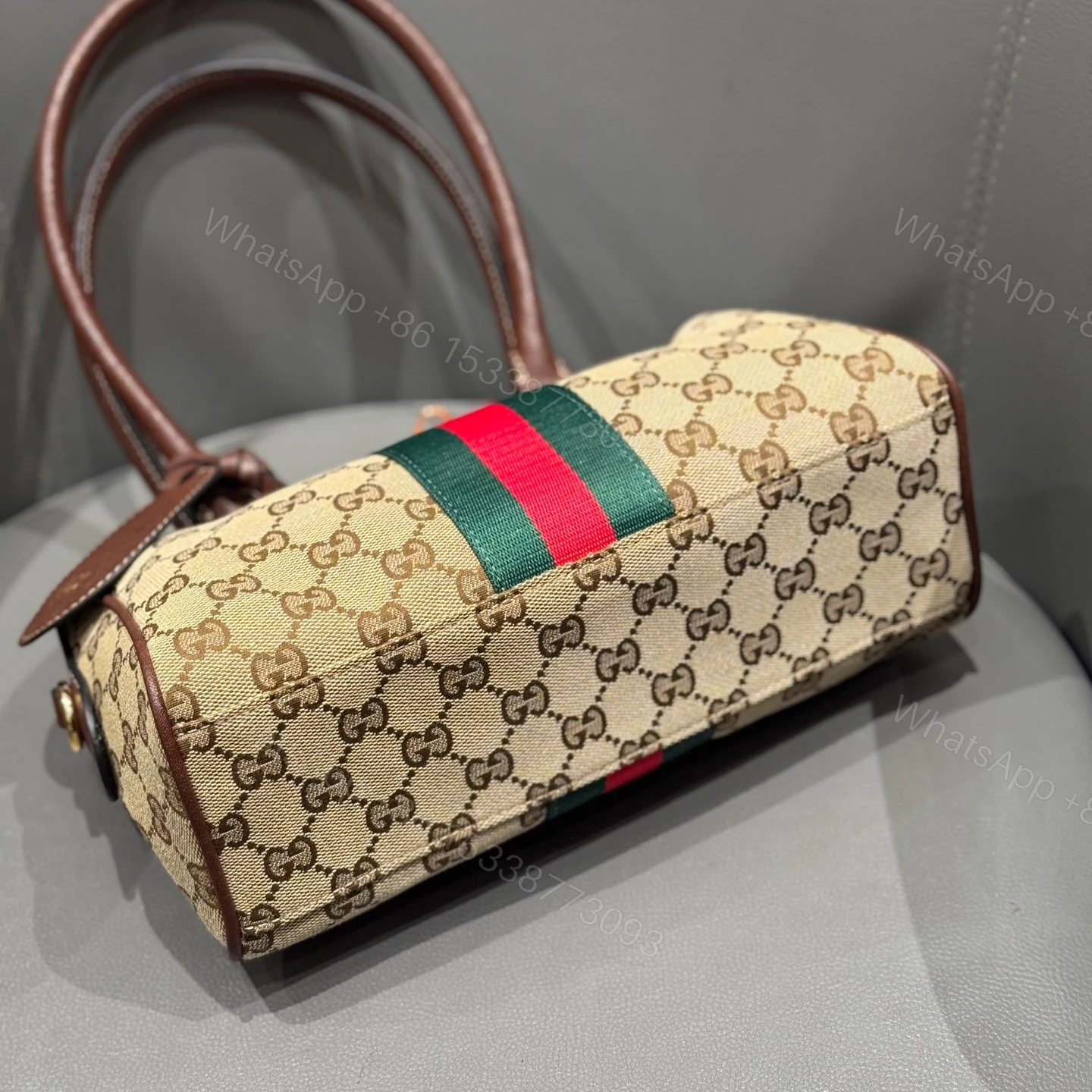 View 2 of Gucci Borsetto bowling bag medium