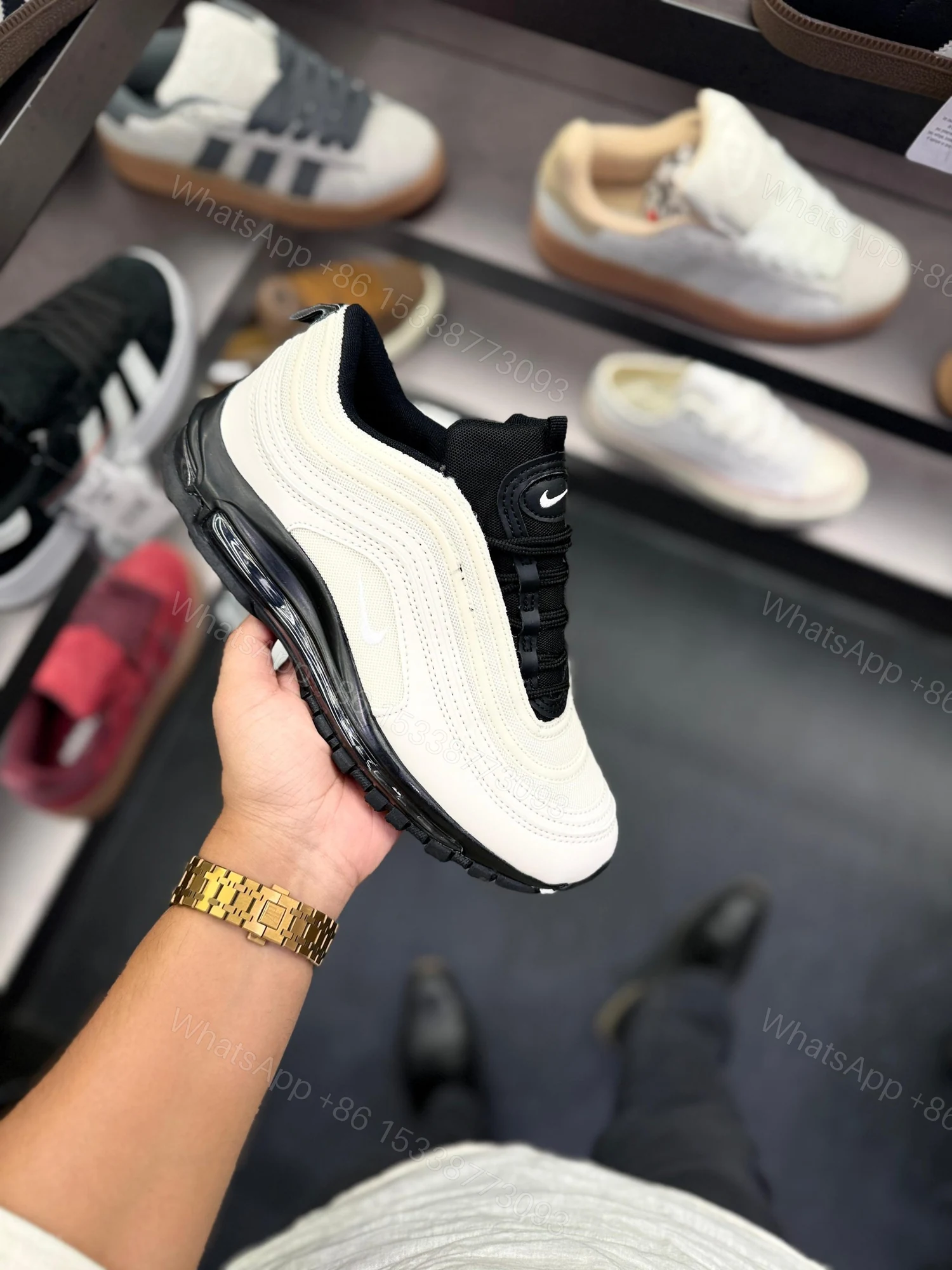FIRST COPY Nike Air Max 97 Light Bone | Premium Replica Sneakers India — view 1