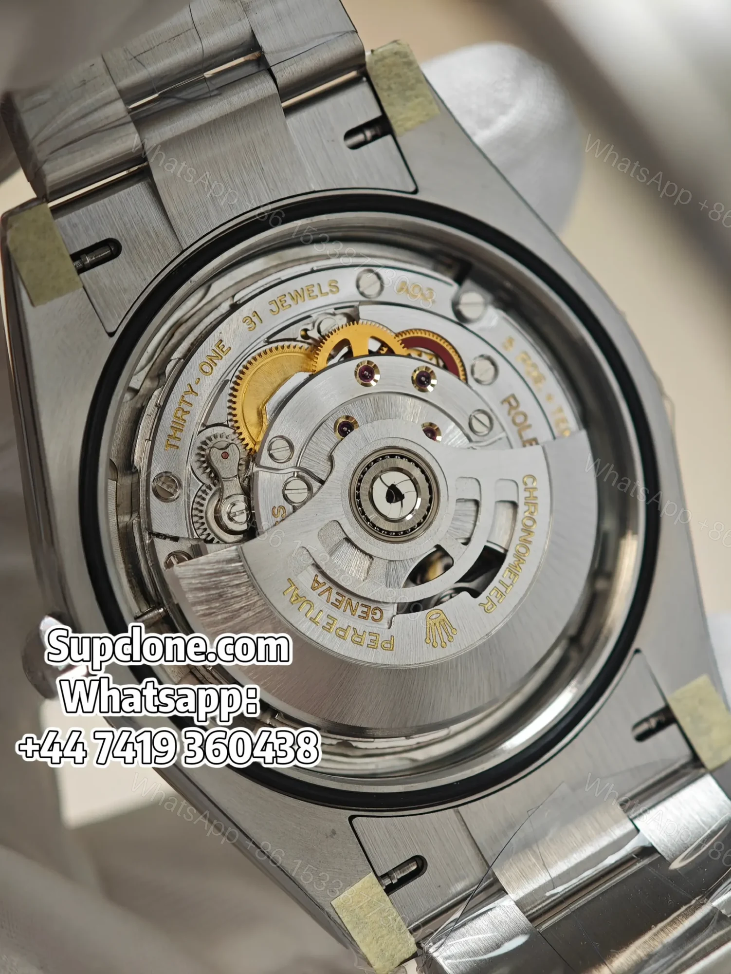 View 9 of Rolex Super Clone Oyster Perpetual M126000-0011 36mm Green Dial 3230 Movement