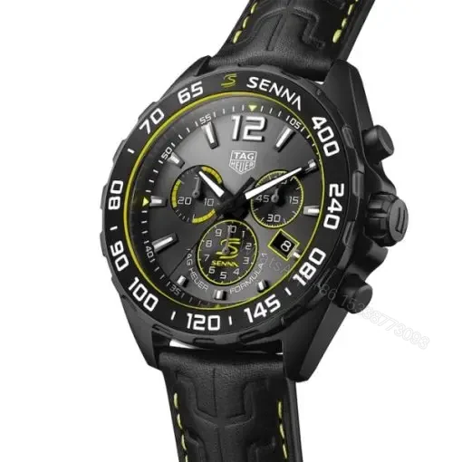 View 3 of Replica TAG Heuer Formula 1 Men Quartz Grey Calf Watch CAZ101AJ.FC6487