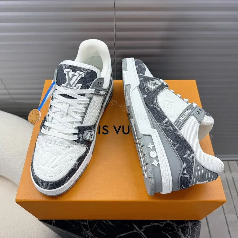 View 6 of Patterned LV Luxe Sneaker: All-Day Comfort, Luxury Style