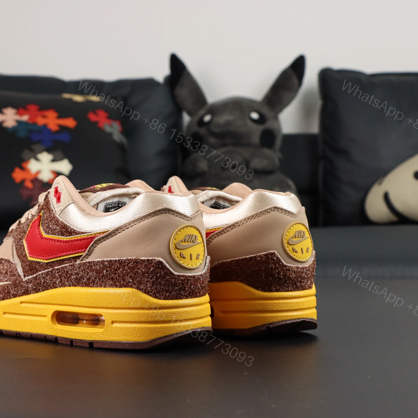 View 5 of Air Max 1 .SWOOSH Low Poly Big Head Origins Reps