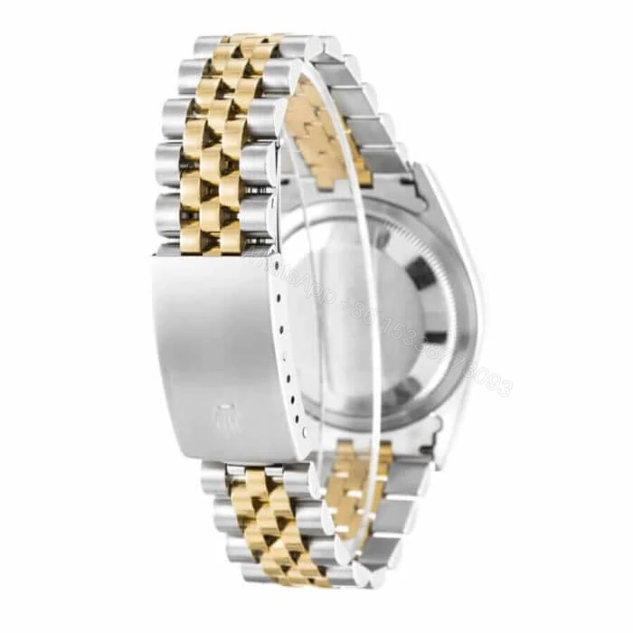 Rolex Datejust 41 126238 Super Clone : Yellow Gold Fluted Bezel Champagne Dial — view 2