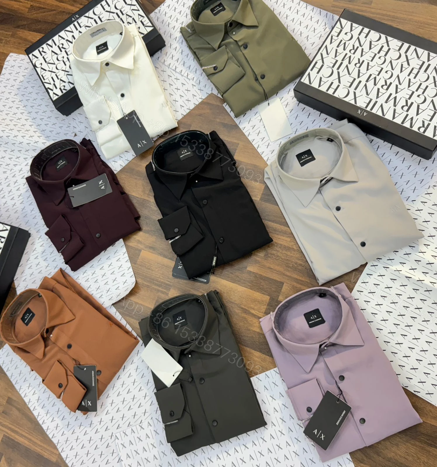 View 4 of First Copy Armani Exchange Shirt