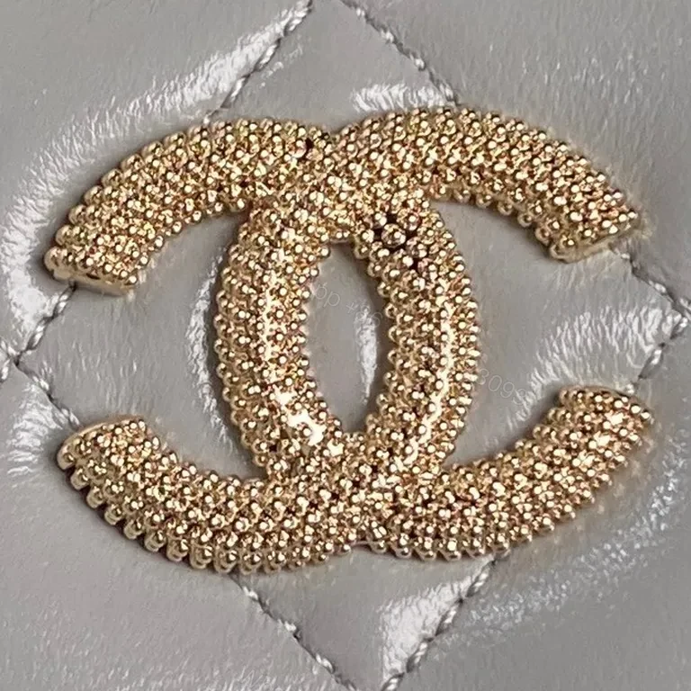 View 2 of Quilted Compact Crossbody â€“ Gold HW, Mini Chanel-Inspired Luxury