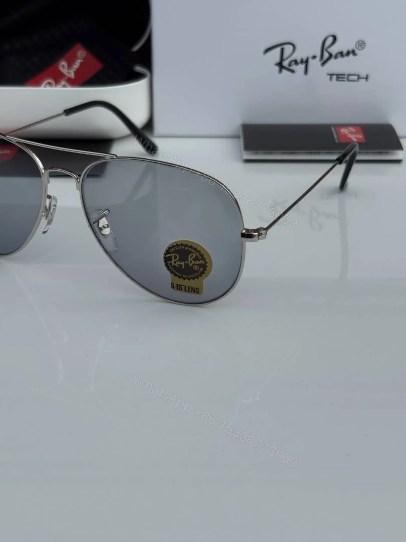 View 5 of First Copy Rayban 3026 Silver Day Night Glass