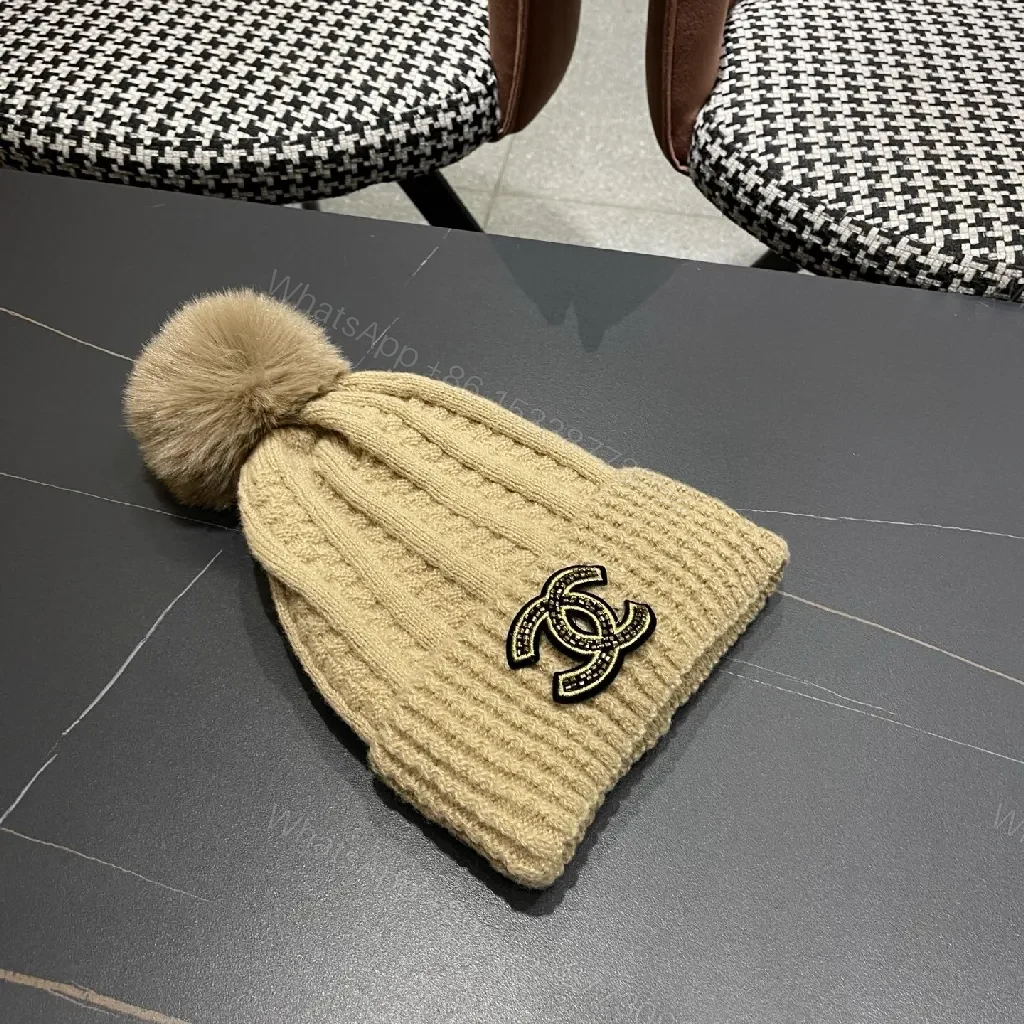 View 6 of Lux Knit Beanie + Premium Luxe Emblem + Cozy Chic + Warmth Texture + Beanie