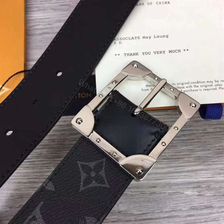 View 2 of LOUIS VUITTON 3 STEPS 40MM REVERSIBLE BELT – B168