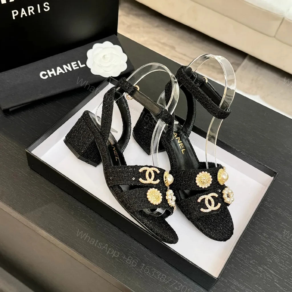 View 5 of Elegant Embellished Sandals - Luxe Glam, All-Day Comfort