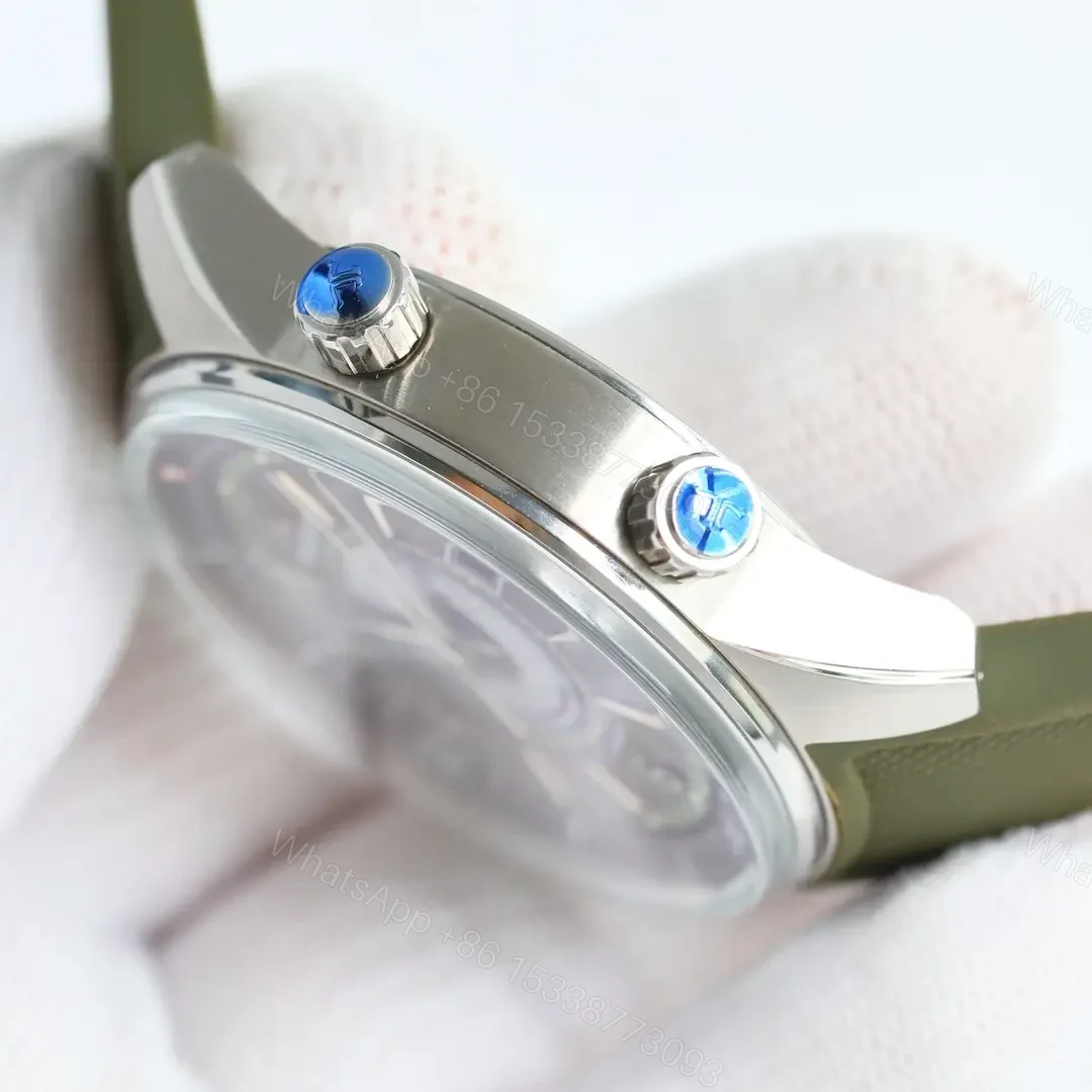 View 4 of Jaeger LeCoultre Green Beichen Watch Rubber Strap Ultimate 42MM JLC-POL-GRN-RUB-42