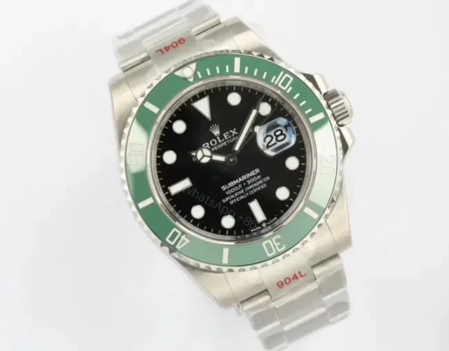Rolex Submariner Date 16610LV Mark 4 Green Bezel Watch 16610LV MK4 — view 1