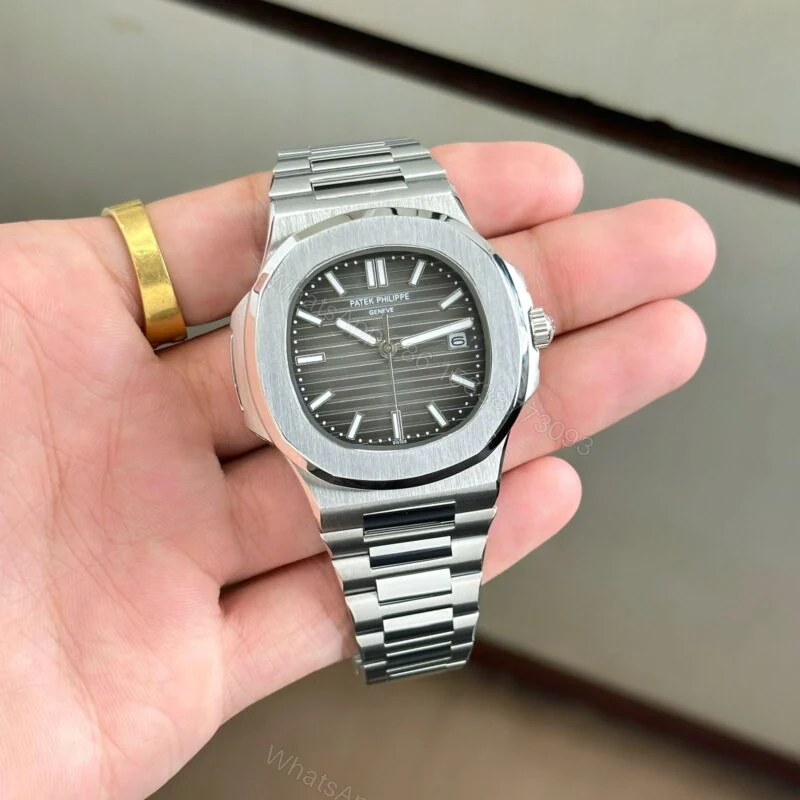 View 2 of Patek Philippe Nautilus 42mm Gray Dial Automatic