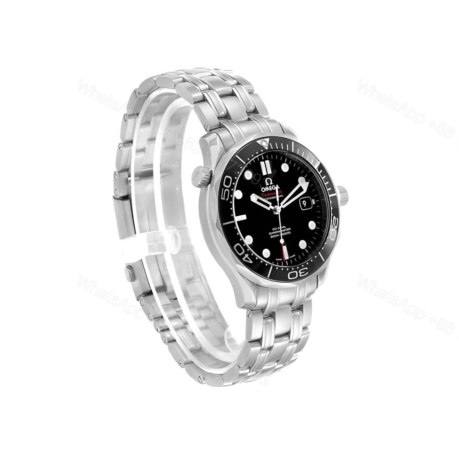 View 2 of Omega Seamaster 300m Black Replica