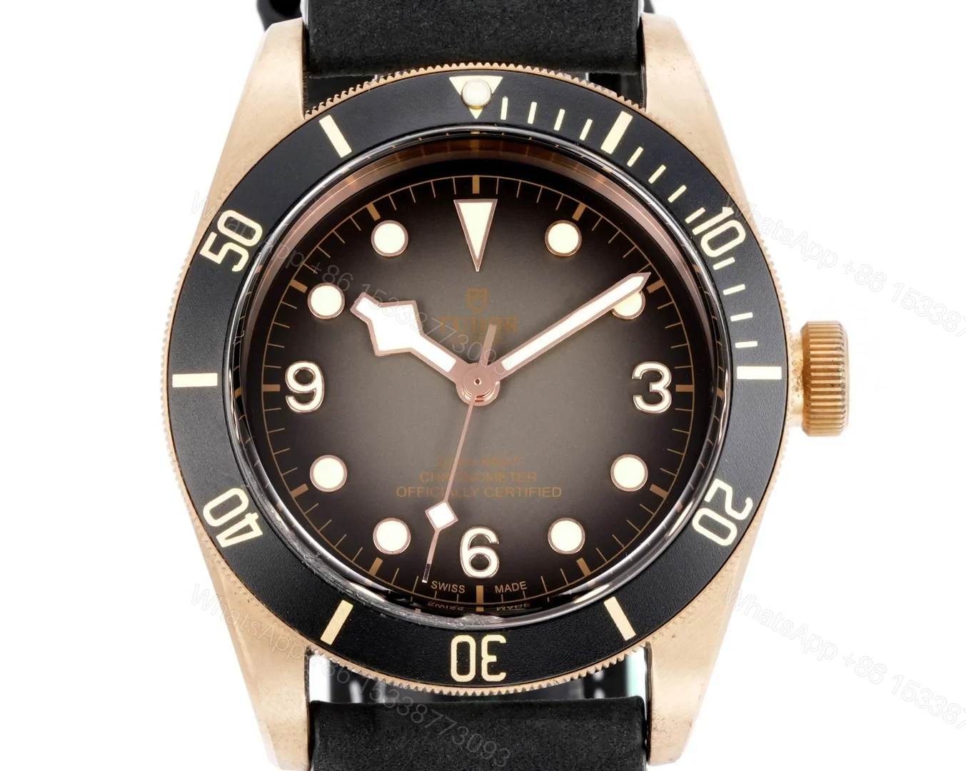 View 2 of Tudor Black Bay Bronze Replica 43MM DF4 Vintage Bronze Style RG-TUDOR-BB-BRONZE-DF4-43