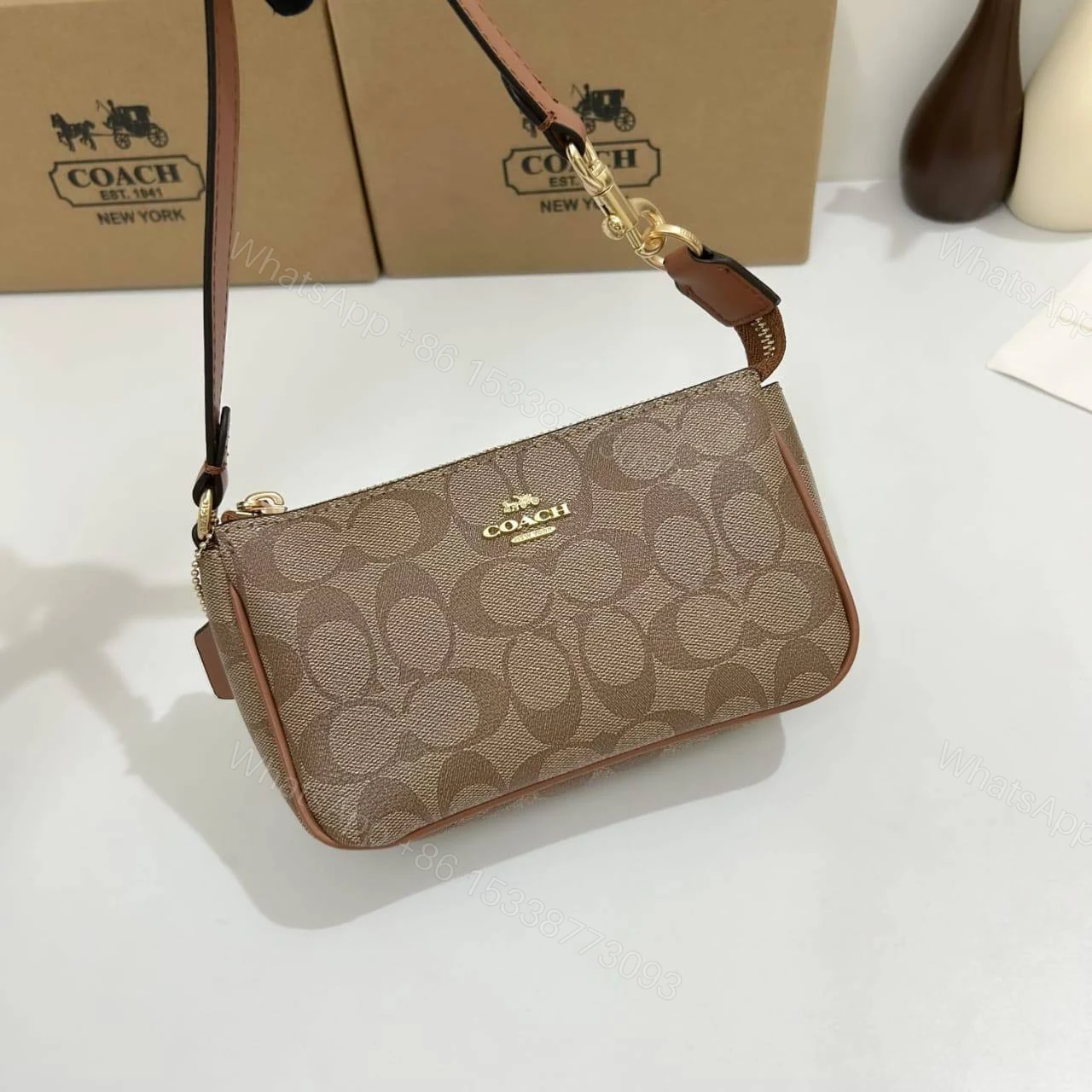 View 6 of FIRST COPY Coach Nolita Shoulder Sling Bag
