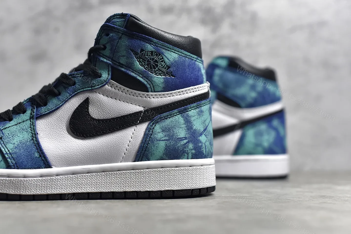 View 4 of Air Jordan 1 Retro High Tie Dye Reps