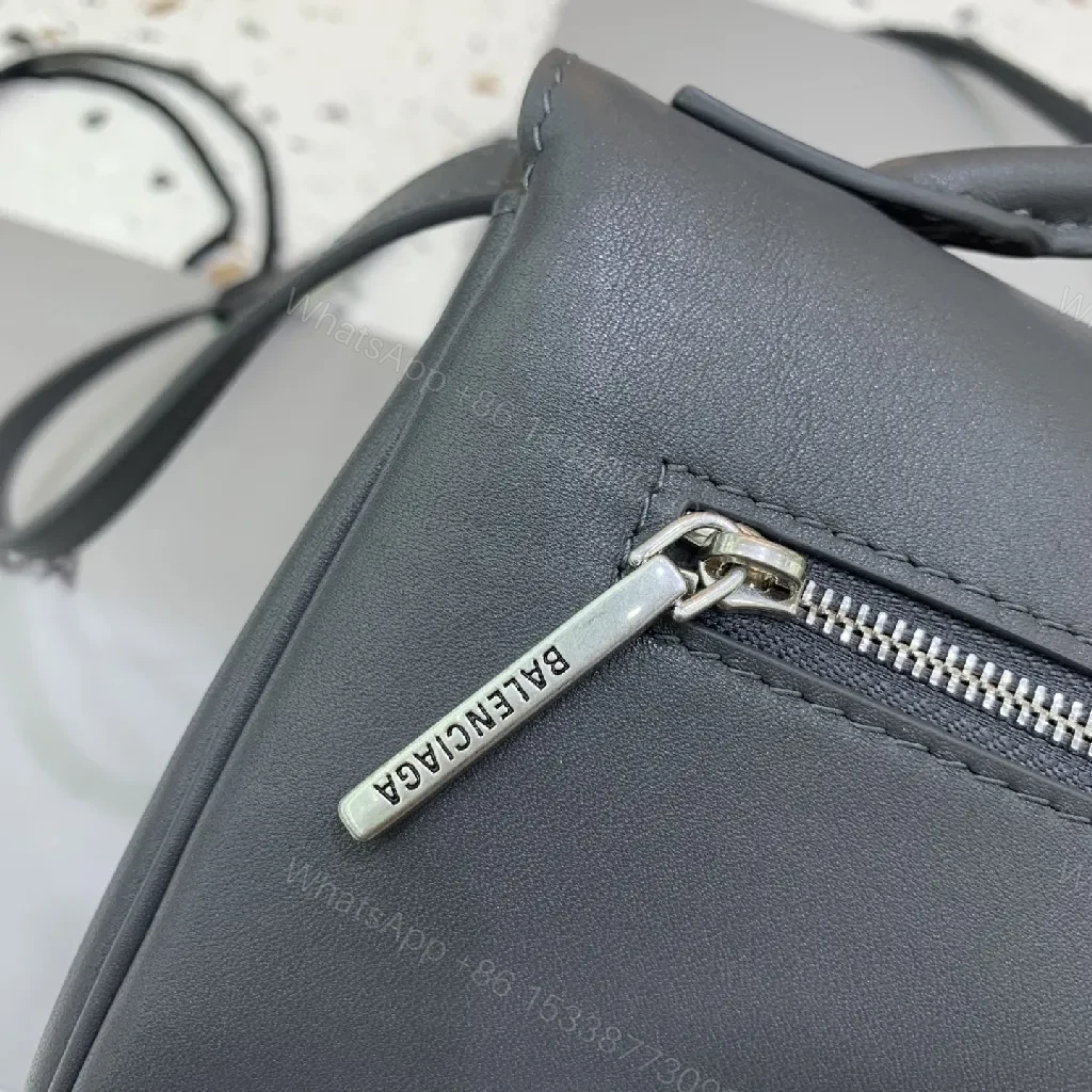View 3 of Structured Minimalist Crossbody Bag: Leather, Minimal Hardware, Versatile Carry