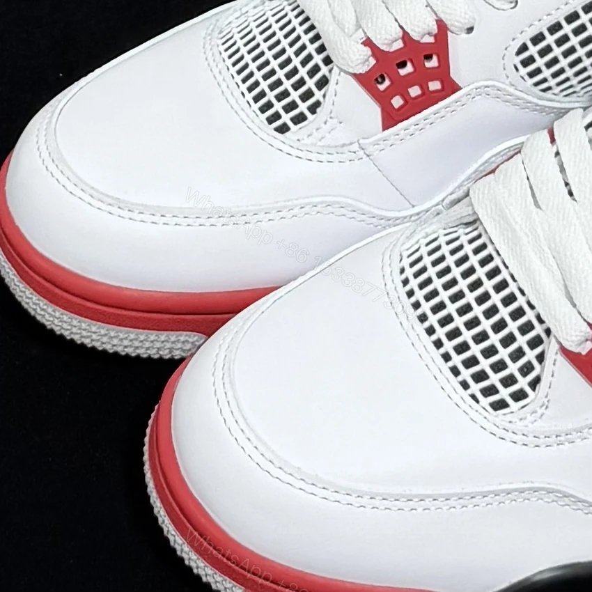 View 4 of Air Jordan 4 Retro Fire Red Reps