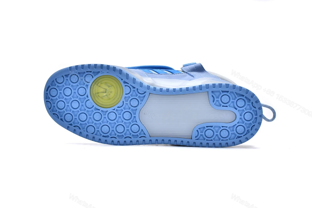 View 4 of adidas Forum Buckle Low Bad Bunny Blue Tint GY9693
