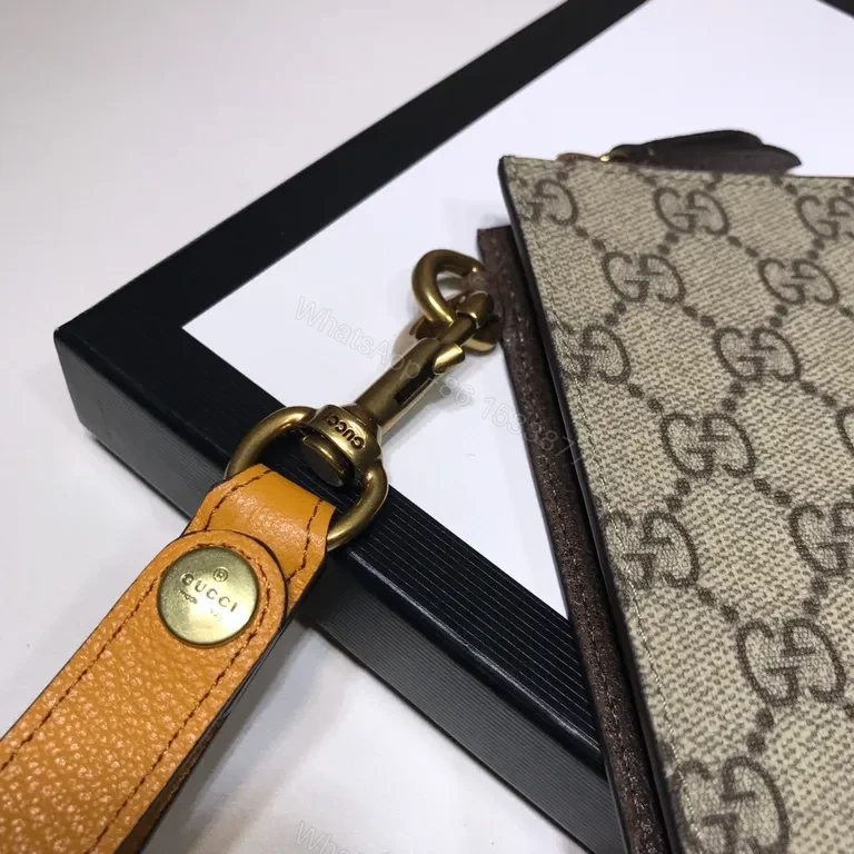 View 4 of Monogram Pouch: Convertible Strap, G GG Supreme, Luxe Clutch