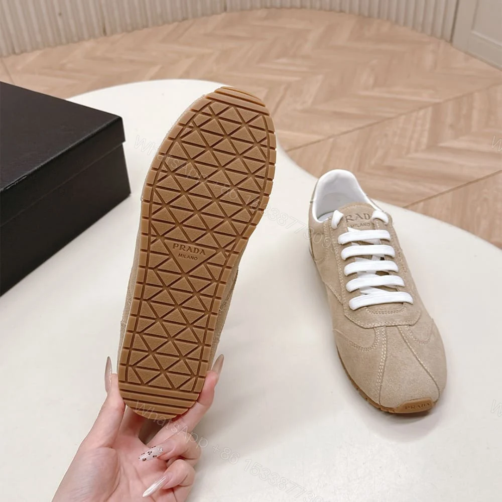 View 8 of PRADA Suede sneakers