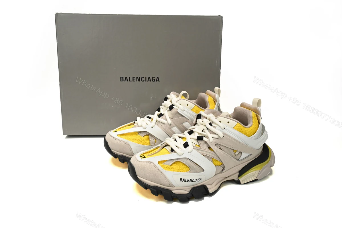 Balenciaga Track Black Rice Grey White Yellow 542436 W1ST3 0258 — view 2