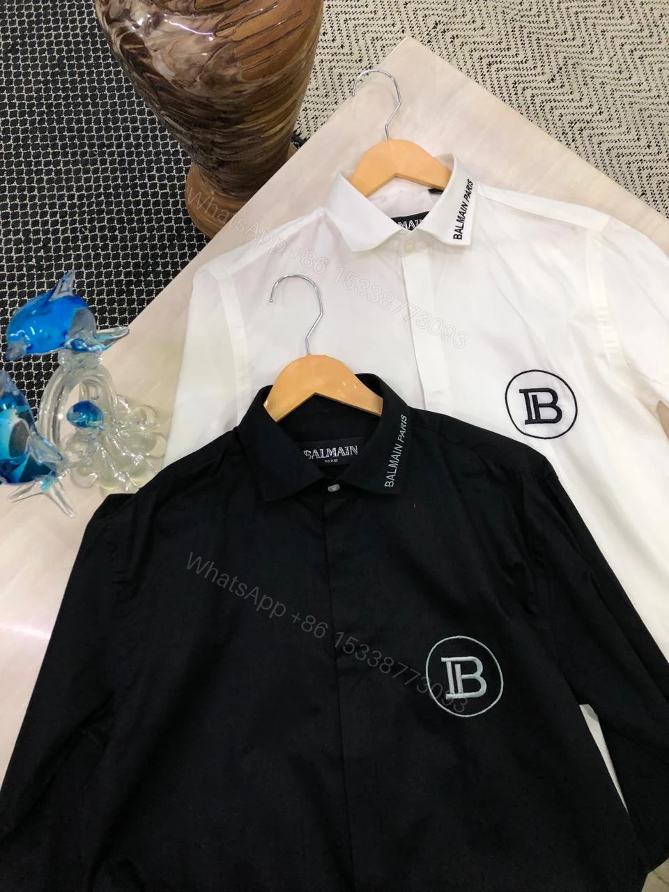 View 16 of FIRST COPY BALMAIN COTTON LYCRA SHIRTS SATIN SHIRTS