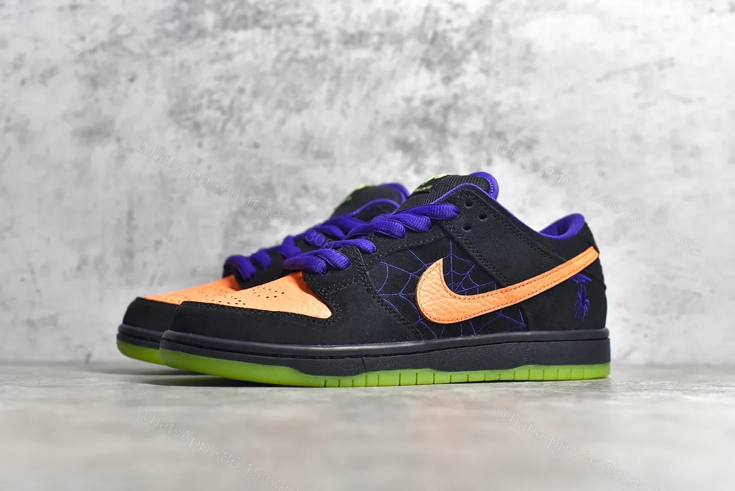 View 9 of Nike Dunk SB Low Night of Mischief Halloween Replicas