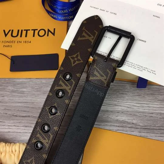 View 3 of LOUIS VUITTON VOYAGER 35MM BELT – B152
