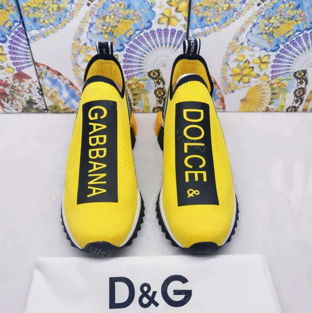View 4 of DOLCE & GABBANA STRETCH MESH SORRENTO SNEAKERS WITH LOGO – DG48