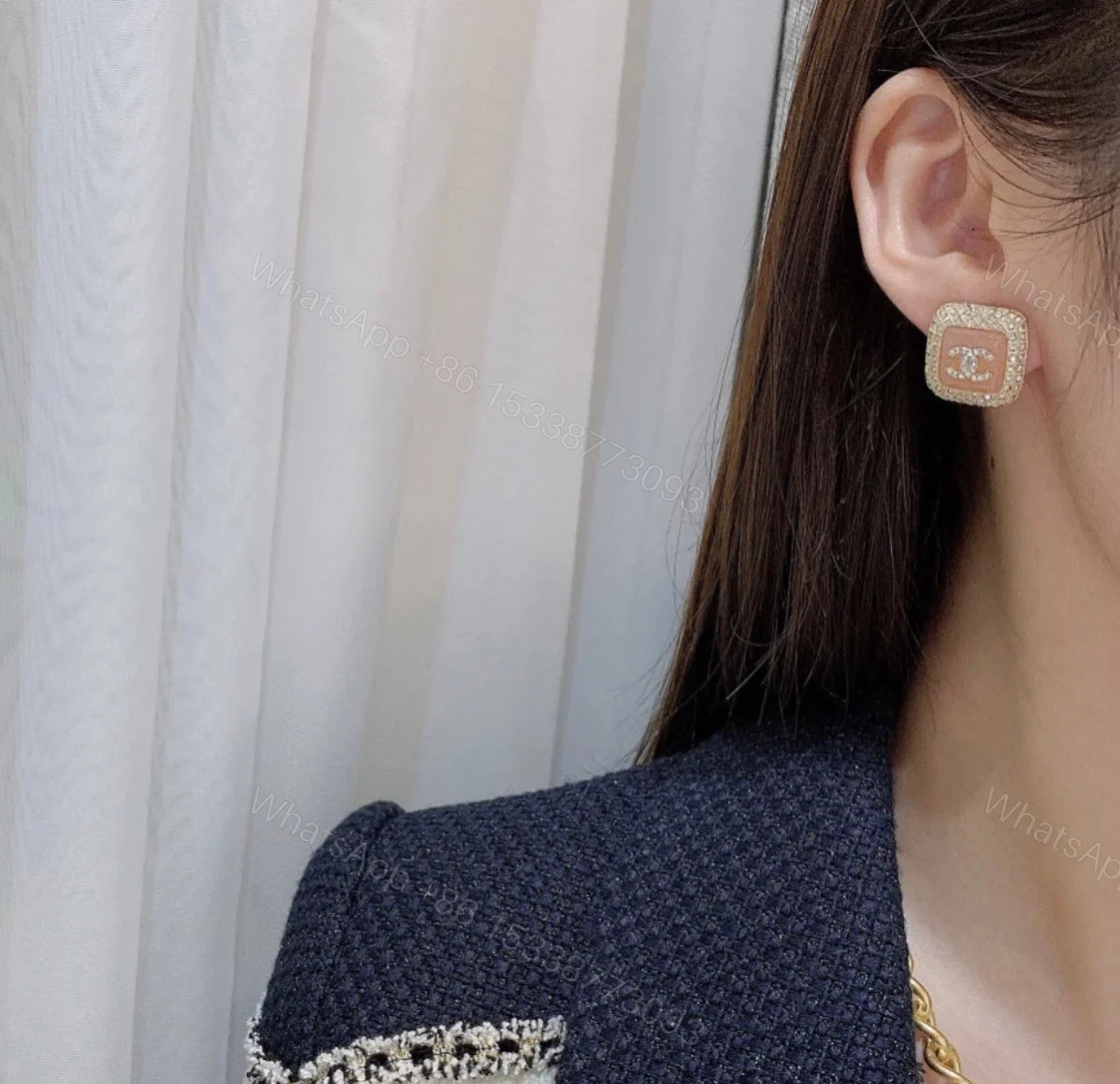 View 5 of EN – Lux Earring Chanel 039