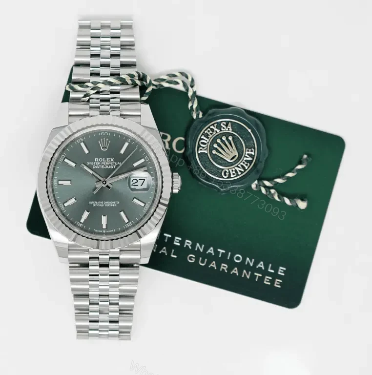 View 6 of Mint Green Replica Rolex Datejust 2022