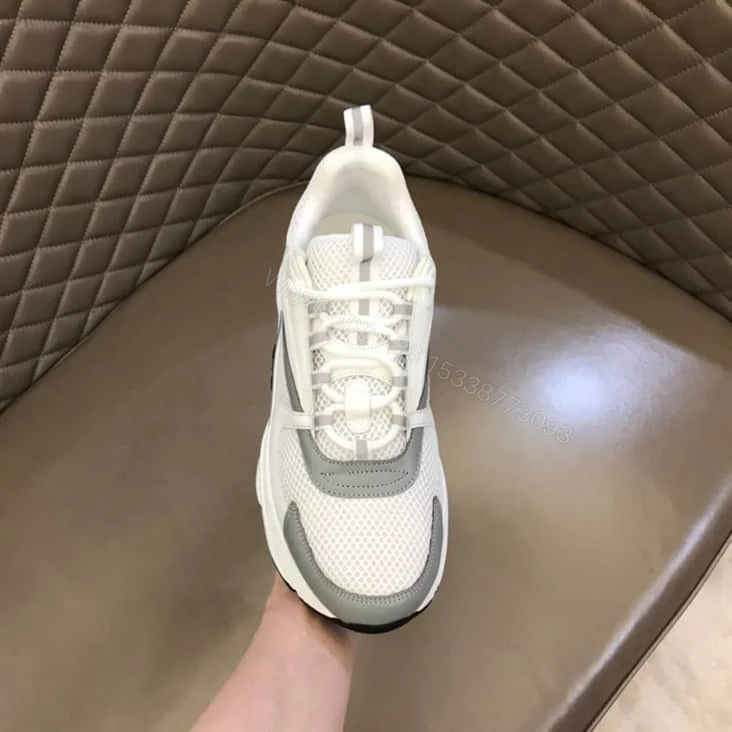 View 7 of B22 SNEAKER TECHNICAL MESH WITH AND CALFSKIN – CD116