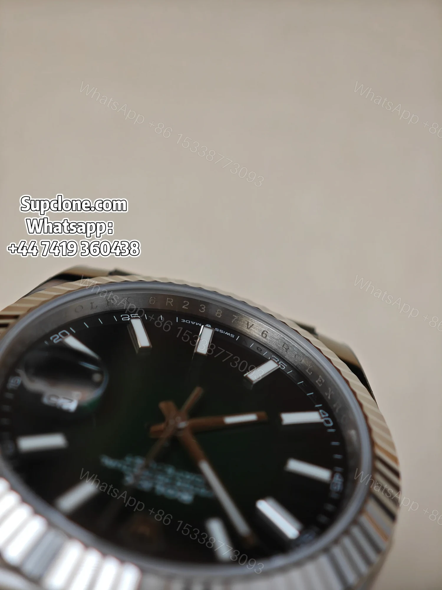 View 12 of Rolex Super Clone Watches 1:1 DateJust 41 m126334 Smoked Green