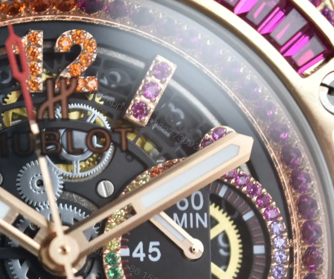 View 9 of Hublot Big Bang Rainbow Chronograph Watch