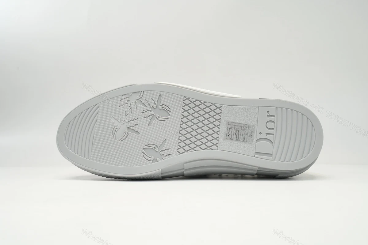 View 4 of 3SN272ZIR 16536 Dior B23 HT Oblique Low Rank Silver Gray