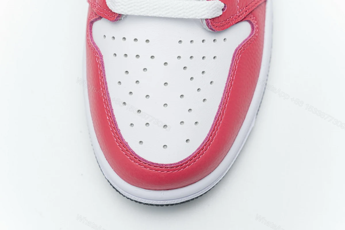View 8 of Air Jordan 1 High OG Light Fusion Red 555088-603