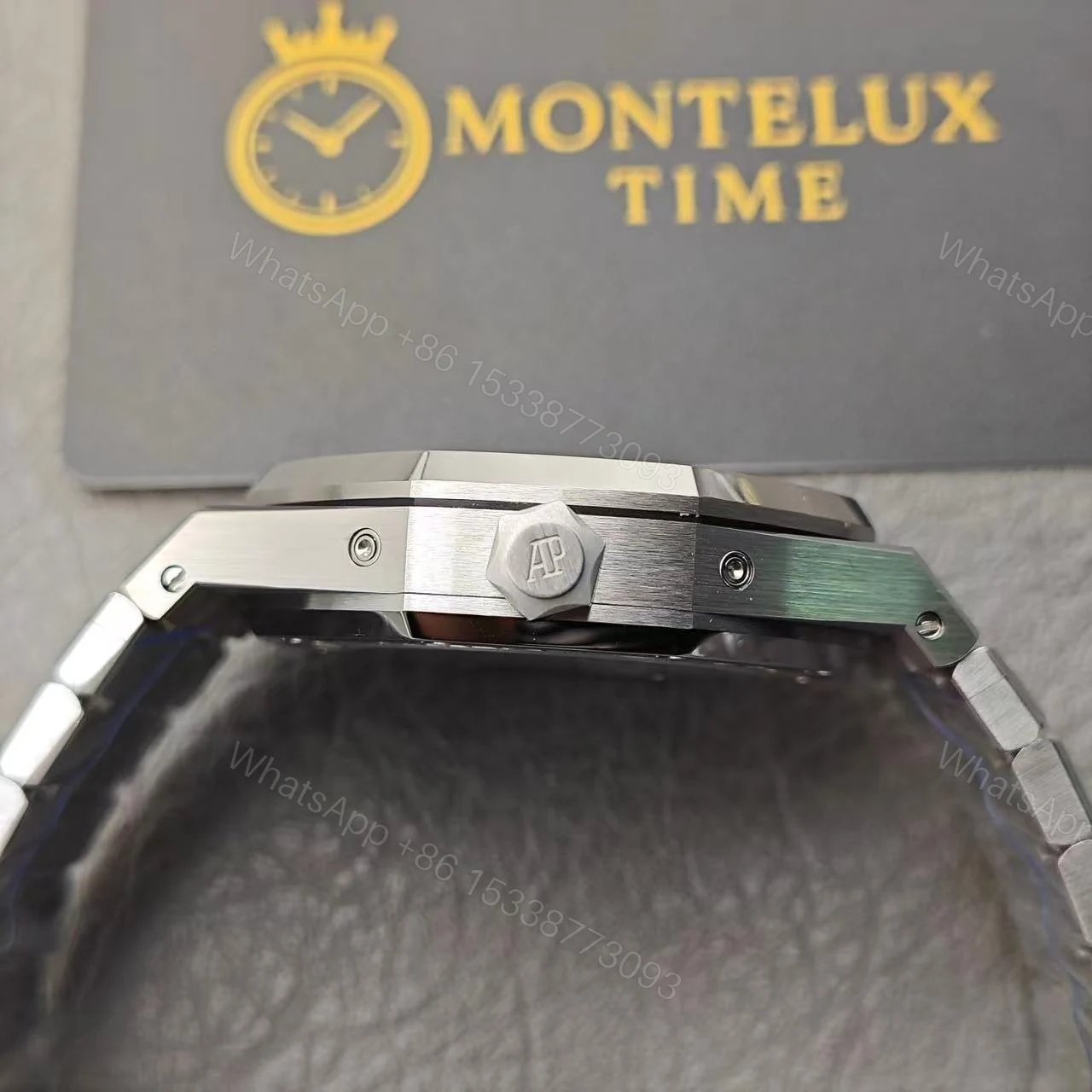 View 8 of Replica Audemars Piguet Royal Oak Perpetual Calendar Gray 26609TI.OO.1220TI.01