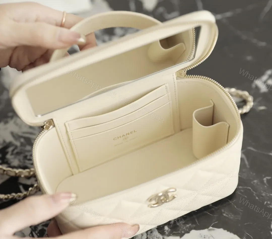 View 4 of Ivory Quilted Mini Bag – Luxe Textured, Everyday Versatile